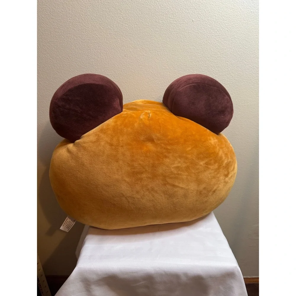 Animal Crossing Tom Nook Club Mocchi-Mocchi Plush Pillow Tomy T12733 Brown 15in
